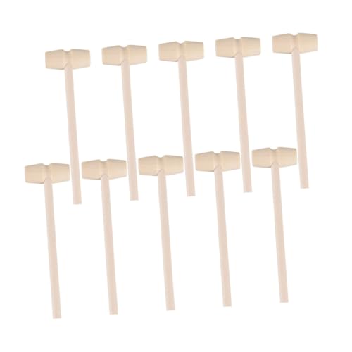 Milisten 20 Stück Teiliges Mini Holzhammer für Ergonomische Griffe Glatte Kanten Robustes Material für Kleine Mädchen Lernen Sicher und Langlebig Milisten 20 Stück Teiliges Mini Holzhammer für Ergonomische Griffe Glatte Kanten Robustes Material für Kleine Mädchen Lernen Sicher und Langlebig von Milisten