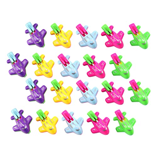 Milisten 20 Stück Teiliges Mini Pfeifenflugzeug aus Robustem Kunststoff Geräuschaktiviert und Bewegend Pädagogisches Kinderspielzeug für Sensorische und Zufällige Farbe Milisten 20 Stück Teiliges Mini Pfeifenflugzeug aus Robustem Kunststoff Geräuschaktiviert und Bewegend Pädagogisches Kinderspielzeug für Sensorische und Zufällige Farbe von Milisten