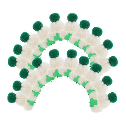 Milisten 20 Stück Teiliges Mini Strickmützen aus Wollgarn Winzige DIY Hüte mit Grünem Kleeblatt für St Patrick Day Partydeko Wiederverwendbare Puppen Bastelaccessoires Milisten 20 Stück Teiliges Mini Strickmützen aus Wollgarn Winzige DIY Hüte mit Grünem Kleeblatt für St Patrick Day Partydeko Wiederverwendbare Puppen Bastelaccessoires von Milisten