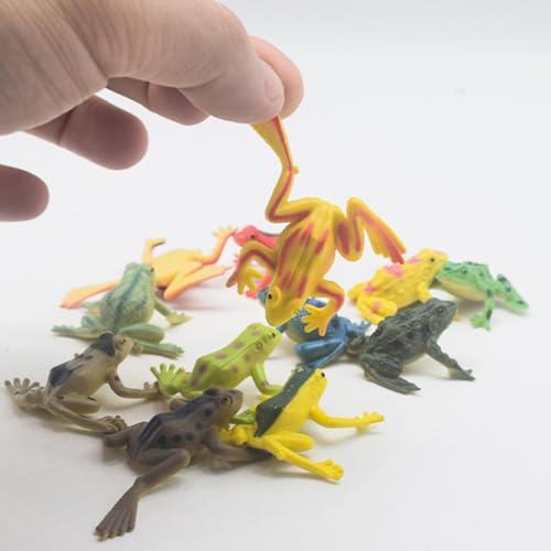 Milisten 20 Stück Teiliges Miniatur Froschfiguren aus Sicherem Realistische Tierfiguren für Miniteich Garten Bonsai und Puppenhaus Dekoration Farbenfrohe Spielfiguren für Kreative Milisten 20 Stück Teiliges Miniatur Froschfiguren aus Sicherem Realistische Tierfiguren für Miniteich Garten Bonsai und Puppenhaus Dekoration Farbenfrohe Spielfiguren für Kreative von Milisten