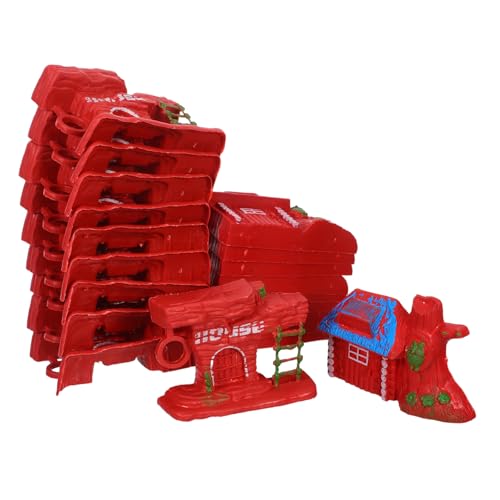 Milisten 20 Stück Teiliges Miniatur Hohe Holzhaus Modelle für DIY Basteln Micro Landschaft Deko Sandtisch Zubehör Garten Figuren für Terrarien und Miniaturgärten Milisten 20 Stück Teiliges Miniatur Hohe Holzhaus Modelle für DIY Basteln Micro Landschaft Deko Sandtisch Zubehör Garten Figuren für Terrarien und Miniaturgärten von Milisten