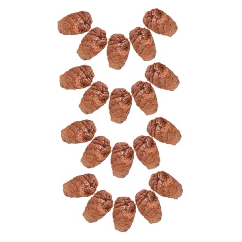 Milisten 20 Stück Teiliges PVC Simuliertes Fleischspielzeug Realistische Unregelmäßige Rindfleischstücke mit Detailgetreuer Textur Robuste Langlebige Kunstfleischmodelle für Kinderküche Milisten 20 Stück Teiliges PVC Simuliertes Fleischspielzeug Realistische Unregelmäßige Rindfleischstücke mit Detailgetreuer Textur Robuste Langlebige Kunstfleischmodelle für Kinderküche von Milisten