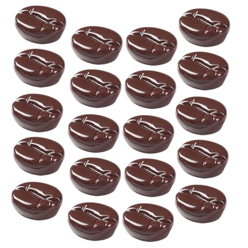 Milisten 20 Stück Teiliges Resin Kaffeebohnen Realistische Simulation Langlebig und Wiederverwendbar DIY Schmuck und Bastelzubehör für Handyhüllen und Scrapbooking Detailgetreues Design Milisten 20 Stück Teiliges Resin Kaffeebohnen Realistische Simulation Langlebig und Wiederverwendbar DIY Schmuck und Bastelzubehör für Handyhüllen und Scrapbooking Detailgetreues Design von Milisten