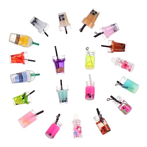 Milisten 20 Stücke Miniatur Künstliche Milchtee Tassen für Puppenhaus Selbstgemacht Zubehör Simulationsharz Lebensmittelspielzeug für Kinder Dekorative Requisiten für Kreative Projekte Milisten 20 Stücke Miniatur Künstliche Milchtee Tassen für Puppenhaus Selbstgemacht Zubehör Simulationsharz Lebensmittelspielzeug für Kinder Dekorative Requisiten für Kreative Projekte von Milisten