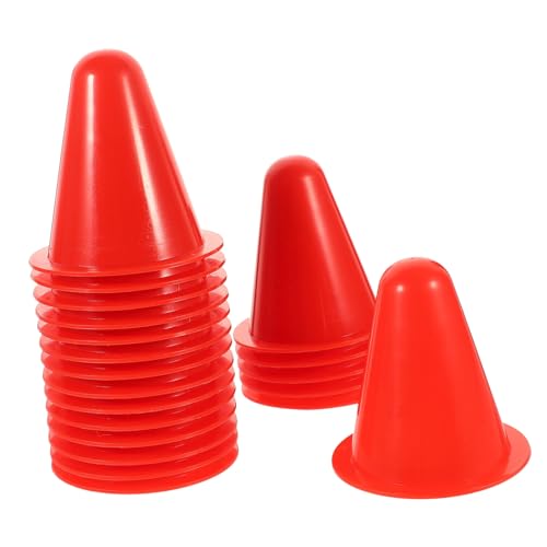 Milisten 20 Stück Teiliges Trainingshütchen Verkehrskegel aus Robustem Kunststoff Bunte Trainingskegel für Rollschuh Sportübungen Indoor Outdoor Agility übungen Milisten 20 Stück Teiliges Trainingshütchen Verkehrskegel aus Robustem Kunststoff Bunte Trainingskegel für Rollschuh Sportübungen Indoor Outdoor Agility übungen von Milisten