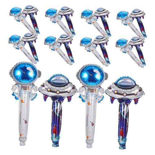 Milisten 20 Stück Teiliges Weltraum Ballon mit Aluminiumfolie Aufblasbare Astronaut und Ufo Form Dekorative Luftballons für Weltraum Geburtstagsparty Hochzeit und Festival Feierlichkeiten Milisten 20 Stück Teiliges Weltraum Ballon mit Aluminiumfolie Aufblasbare Astronaut und Ufo Form Dekorative Luftballons für Weltraum Geburtstagsparty Hochzeit und Festival Feierlichkeiten von Milisten