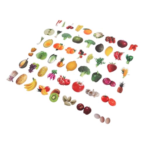 Milisten 200 Stück Realistische Obst Gemüsesticker Bildungsaufkleber Langlebig für Wasserflaschen Laptop Scrapbook Belohnungsspielzeug Milisten 200 Stück Realistische Obst Gemüsesticker Bildungsaufkleber Langlebig für Wasserflaschen Laptop Scrapbook Belohnungsspielzeug von Milisten