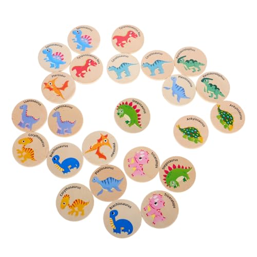 Milisten Stück Dinosaurierkognitive Toys Holz-Matching-Spiel Kleinkind-Matching-Spiel Dinosaurier-Brettspiel Dinosaurier- Gedächtnisspiel für Kleinkinder Memory-Spiel aus Holz Milisten Stück Dinosaurierkognitive Toys Holz-Matching-Spiel Kleinkind-Matching-Spiel Dinosaurier-Brettspiel Dinosaurier- Gedächtnisspiel für Kleinkinder Memory-Spiel aus Holz von Milisten