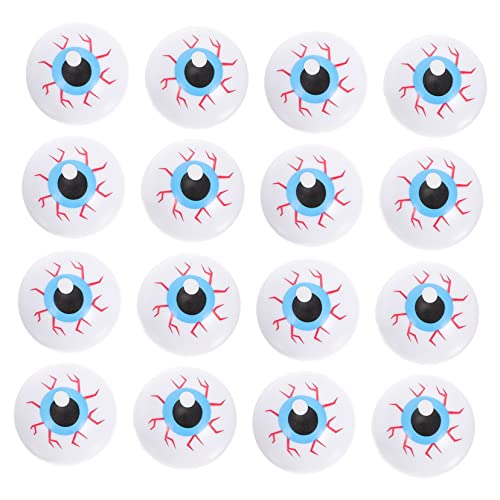 Milisten 24 Stück Teiliges Halloween Realistische Blaue Kunststoff Augen Hohl Springend Gruselige Deko für Party Kostüm Spukhaus und Bastelbedarf Milisten 24 Stück Teiliges Halloween Realistische Blaue Kunststoff Augen Hohl Springend Gruselige Deko für Party Kostüm Spukhaus und Bastelbedarf von Milisten