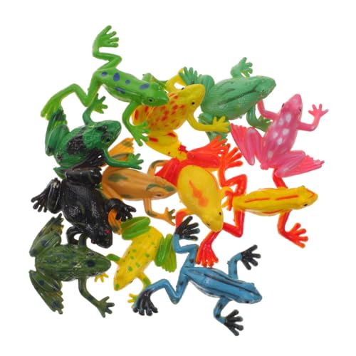 Milisten 24 Stück Teiliges Realistische Kleine Froschfiguren aus Hochwertigem Material Pädagogisches für Detailreiche Froschmodelle als Dekoration und für Party und Lernzwecke Milisten 24 Stück Teiliges Realistische Kleine Froschfiguren aus Hochwertigem Material Pädagogisches für Detailreiche Froschmodelle als Dekoration und für Party und Lernzwecke von Milisten
