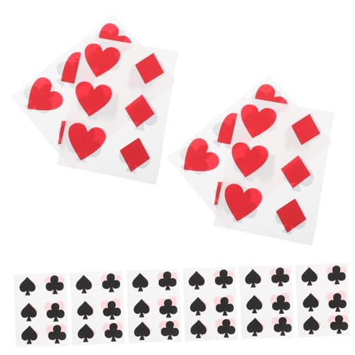 Milisten 24 Stück Teiliges Selbstklebende Party Sticker in Spielkarten Design Starke Haftung Vielseitig für Becher und Dekorationen Geeignet für Geburtstage Hochzeiten und Feiern Milisten 24 Stück Teiliges Selbstklebende Party Sticker in Spielkarten Design Starke Haftung Vielseitig für Becher und Dekorationen Geeignet für Geburtstage Hochzeiten und Feiern von Milisten
