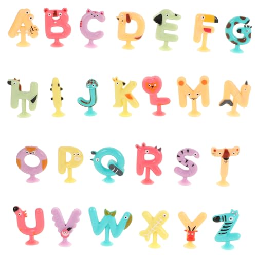 Milisten 26stücke Teiliges Saugnapf Buchstaben-Spielzeug Für Junge Mädchen Lernspielzeug Für Badewanne Mit Tierformen Fördert Alphabet Und Tierkenntnisse Für Frühkindliche Bildung Milisten 26stücke Teiliges Saugnapf Buchstaben-Spielzeug Für Junge Mädchen Lernspielzeug Für Badewanne Mit Tierformen Fördert Alphabet Und Tierkenntnisse Für Frühkindliche Bildung von Milisten