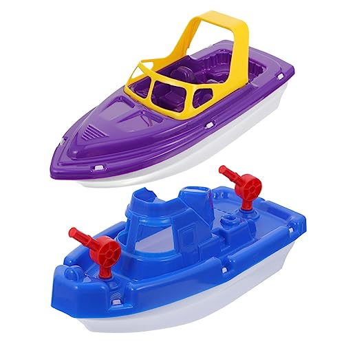 Milisten 2Stücke Bootsspielzeug Lustige Schwimmspielzeuge Für Strand Und Badewanne Sicheres Kunststoffmaterial Für Kreativen Spielspaß Ab Jahr von Milisten