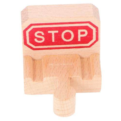 Milisten 2Stücke Holzbahn Zubehör Stop Track für Kreative Spielwelten für Holzeisenbahnen und Kinderspielzeug Fördert Gedächtnis und Logisches bei Kindern Milisten 2Stücke Holzbahn Zubehör Stop Track für Kreative Spielwelten für Holzeisenbahnen und Kinderspielzeug Fördert Gedächtnis und Logisches bei Kindern von Milisten