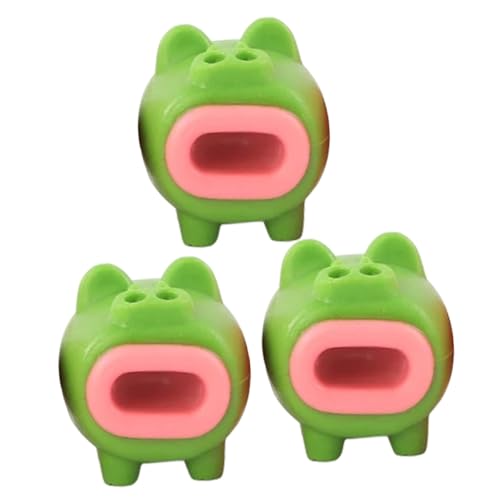 Milisten 3 Stück Schwein Quetschspielzeug Stressspielzeug Lustiges Antistress Fidget Toy für Mädchen Party Dekompression Sensorisches Zufällige Farbe Zufällige Farbe Milisten 3 Stück Schwein Quetschspielzeug Stressspielzeug Lustiges Antistress Fidget Toy für Mädchen Party Dekompression Sensorisches Zufällige Farbe Zufällige Farbe von Milisten