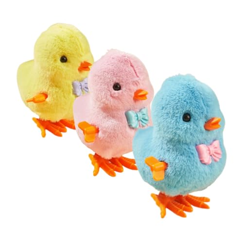 Milisten 3 Stück Teiliges Aufziehspielzeug Springende Küken Bunte Mechanische Hühnchen Babyspielzeug Fördert Motorik und Koordination für Kindergeburtstage und Spielspaß Milisten 3 Stück Teiliges Aufziehspielzeug Springende Küken Bunte Mechanische Hühnchen Babyspielzeug Fördert Motorik und Koordination für Kindergeburtstage und Spielspaß von Milisten
