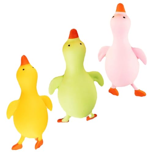 Milisten 3 Stück Teiliges Quetschspielzeug Entspannungsspielzeug aus TPR Material Bunte Entenform Stressabbau für Erwachsene und Partydeko und Milisten 3 Stück Teiliges Quetschspielzeug Entspannungsspielzeug aus TPR Material Bunte Entenform Stressabbau für Erwachsene und Partydeko und von Milisten