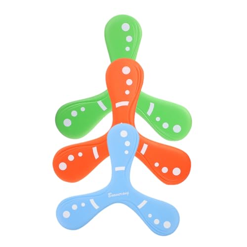 Milisten 3 Stück Teiliges Weicher Outdoor bumerang für Dreiblättriger Dicker Flugkreisel in Blau Orange und Grün Flugspielzeug für Kleinkinder und Familienaktivitäten im Freien Milisten 3 Stück Teiliges Weicher Outdoor bumerang für Dreiblättriger Dicker Flugkreisel in Blau Orange und Grün Flugspielzeug für Kleinkinder und Familienaktivitäten im Freien von Milisten