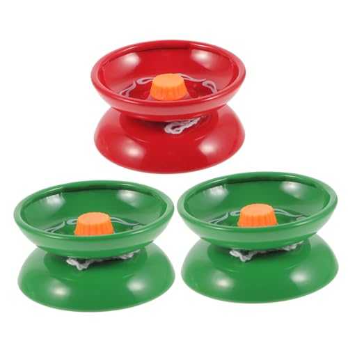 Milisten 3 Stück Teiliges Yo Yo aus Langlebigem Legierungs Material mit Festem Stahlwellen Achssystem Fördert Fingerfertigkeit und Koordination für Anfänger Zufällige Farbe Zufällige Farbe Milisten 3 Stück Teiliges Yo Yo aus Langlebigem Legierungs Material mit Festem Stahlwellen Achssystem Fördert Fingerfertigkeit und Koordination für Anfänger Zufällige Farbe Zufällige Farbe von Milisten