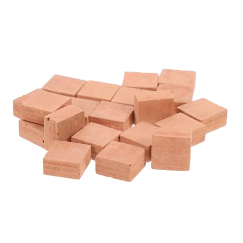 Milisten 30 Stück Teiliges Mini Ziegelset für DIY Mikrolandschaft Realistisch Gestaltete Bauklötze für Puppenhaus Langlebig Detailgetreu für Basteln und Modellbau Milisten 30 Stück Teiliges Mini Ziegelset für DIY Mikrolandschaft Realistisch Gestaltete Bauklötze für Puppenhaus Langlebig Detailgetreu für Basteln und Modellbau von Milisten