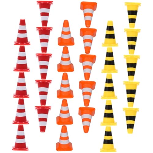 Milisten 30 Stück Teiliges Mini-verkehrshütchen Verkehrszeichen Verkehrsicherheitskegel Kunststoff Lernspielzeug für Interaktives Verkehrstraining und Eltern-Junge Mädchen-Spiel Milisten 30 Stück Teiliges Mini-verkehrshütchen Verkehrszeichen Verkehrsicherheitskegel Kunststoff Lernspielzeug für Interaktives Verkehrstraining und Eltern-Junge Mädchen-Spiel von Milisten