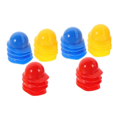 Milisten 30 Stück Teiliges Miniatur Bauarbeiter Helm Dekorativer Puppen Sicherheitshelm aus Robustem Kunststoff Realistisch Geformt in Rot Blau Gelb für Puppen und Haustierdeko Milisten 30 Stück Teiliges Miniatur Bauarbeiter Helm Dekorativer Puppen Sicherheitshelm aus Robustem Kunststoff Realistisch Geformt in Rot Blau Gelb für Puppen und Haustierdeko von Milisten