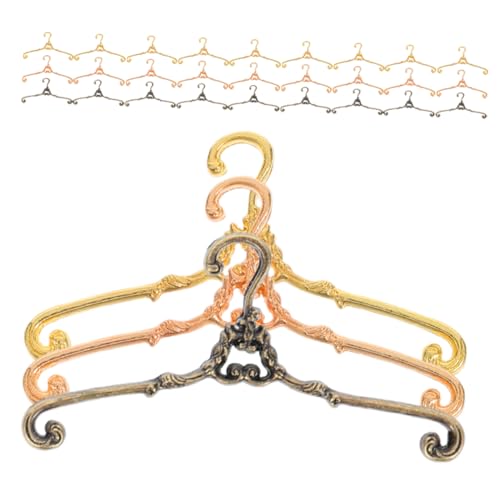 Milisten 30stücke Puppenkleiderbügel Aus Metall Für Puppenhaus-kleiderständer Kleine Kleiderbügel Als Miniatur-modellmöbel Platzoptimierung Für Puppenoutfits Milisten 30stücke Puppenkleiderbügel Aus Metall Für Puppenhaus-kleiderständer Kleine Kleiderbügel Als Miniatur-modellmöbel Platzoptimierung Für Puppenoutfits von Milisten
