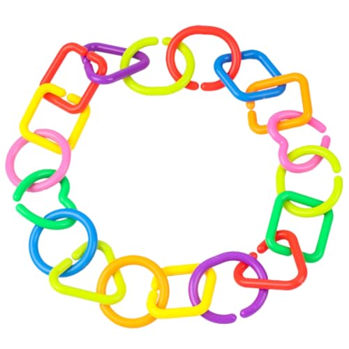 Milisten 35 Stück Teiliges Ring Spielset Geometrische Kettenglieder und Lernspielzeug Feinmotorik zum Befestigen an Kinderwagen Kinderbett und Hochstuhl Farbenfrohes Junge Mädchen Milisten 35 Stück Teiliges Ring Spielset Geometrische Kettenglieder und Lernspielzeug Feinmotorik zum Befestigen an Kinderwagen Kinderbett und Hochstuhl Farbenfrohes Junge Mädchen von Milisten