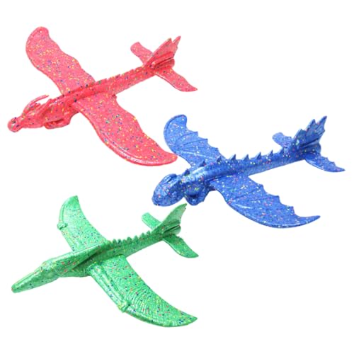 Milisten 3stücke Handwurf Flugzeug Spielzeug Pterosaurier Drachen Glider Modell Für Junge Mädchen Leichtes Und Flexibles Material Für Outdoor-Spiel Und Interaktive Wurfspiele Milisten 3stücke Handwurf Flugzeug Spielzeug Pterosaurier Drachen Glider Modell Für Junge Mädchen Leichtes Und Flexibles Material Für Outdoor-Spiel Und Interaktive Wurfspiele von Milisten