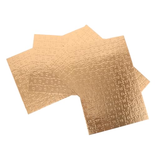 Milisten 4 Sätze Blanko Puzzle mit Teilen Goldrand Sublimation Jigsaw zum Bemalen und Bedrucken Wiederverwendbar Fördert Feinmotorik und Kreativität für DIY Kunstprojekte Milisten 4 Sätze Blanko Puzzle mit Teilen Goldrand Sublimation Jigsaw zum Bemalen und Bedrucken Wiederverwendbar Fördert Feinmotorik und Kreativität für DIY Kunstprojekte von Milisten