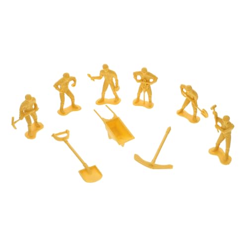 Milisten 4 Sätze Miniaturmodell mit Lebhaften Ingenieurfiguren Lernspielzeug für Kreative Gestaltung Deko für Szenarien Fördert Vorstellungskraft und Kognitive Fähigkeiten Milisten 4 Sätze Miniaturmodell mit Lebhaften Ingenieurfiguren Lernspielzeug für Kreative Gestaltung Deko für Szenarien Fördert Vorstellungskraft und Kognitive Fähigkeiten von Milisten