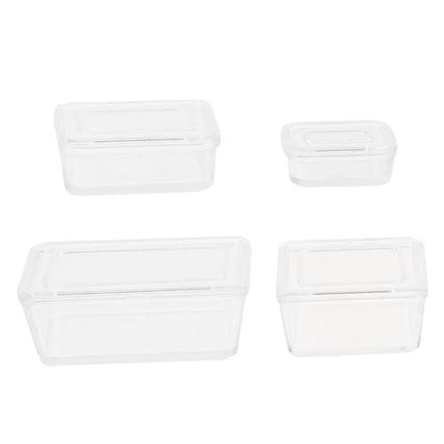 Milisten 4stücke Miniatur Lunchboxen Transparente Spielzeug Aufbewahrungsboxen Für Dekoration Und Zubehör Für Kreative Bastelarbeiten Milisten 4stücke Miniatur Lunchboxen Transparente Spielzeug Aufbewahrungsboxen Für Dekoration Und Zubehör Für Kreative Bastelarbeiten von Milisten