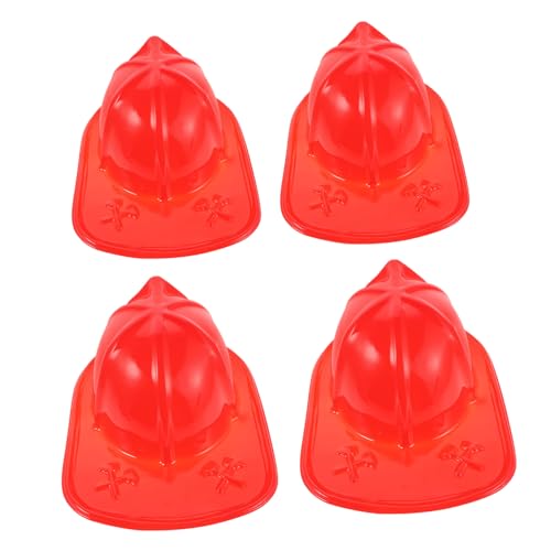 Milisten 4 Stück Kostümhelme Neuheitspartys Kappen Halloween Feuerwehrmann Zubehör Rolle Für Lustiges Feuer Thema Plastik Spielzubehör Feuerwehrmannhelm Milisten 4 Stück Kostümhelme Neuheitspartys Kappen Halloween Feuerwehrmann Zubehör Rolle Für Lustiges Feuer Thema Plastik Spielzubehör Feuerwehrmannhelm von Milisten