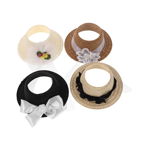 Milisten 4 Stück Mini Zylinderhüte für Puppen mit Schleifen Leichte Robuste Miniatur-Hut-Accessoires für Kostüme Kreatives Basteln Rollenspiele und Soziale Kompetenzentwicklung Milisten 4 Stück Mini Zylinderhüte für Puppen mit Schleifen Leichte Robuste Miniatur-Hut-Accessoires für Kostüme Kreatives Basteln Rollenspiele und Soziale Kompetenzentwicklung von Milisten