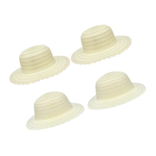 Milisten 4 Stück Strohhüte Weiß Blanko DIY Malhut Sommerhut zum Bemalen für Mädchen Jungen Familienspaß Kunsthandwerk Bastelset Sonnenschutz Outdoor Milisten 4 Stück Strohhüte Weiß Blanko DIY Malhut Sommerhut zum Bemalen für Mädchen Jungen Familienspaß Kunsthandwerk Bastelset Sonnenschutz Outdoor von Milisten