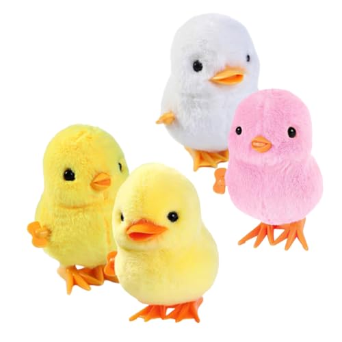Milisten 4 Stück Teiliges Aufziehspielzeug Kleine Hüpfende Küken und Enten Niedliche Plüschtiere für Fördert Motorik und Spielspaß Robust und Langlebig für Jungen und Mädchen Milisten 4 Stück Teiliges Aufziehspielzeug Kleine Hüpfende Küken und Enten Niedliche Plüschtiere für Fördert Motorik und Spielspaß Robust und Langlebig für Jungen und Mädchen von Milisten