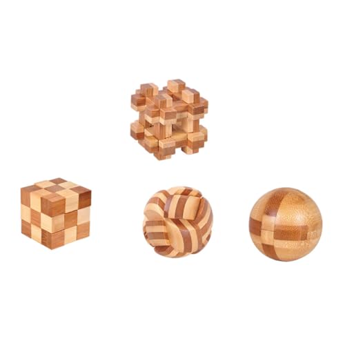 Milisten 4stücke Kongming-Schloss-Spielzeug Interlock-Spielzeug Entwirrungsschlüssel- Junge Mädchen- Luban-Schloss- Bambus Puzzle Logisches Denkspiel Für Milisten 4stücke Kongming-Schloss-Spielzeug Interlock-Spielzeug Entwirrungsschlüssel- Junge Mädchen- Luban-Schloss- Bambus Puzzle Logisches Denkspiel Für von Milisten
