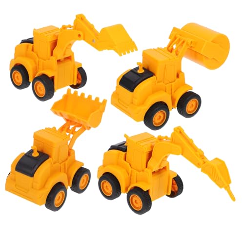 Milisten 4 Stück Teiliges Baufahrzeug Realistische Bagger und Muldenkipper Robustes Kunststoffmodell Fördert Motorik und Kreatives für Kleinkinder Milisten 4 Stück Teiliges Baufahrzeug Realistische Bagger und Muldenkipper Robustes Kunststoffmodell Fördert Motorik und Kreatives für Kleinkinder von Milisten