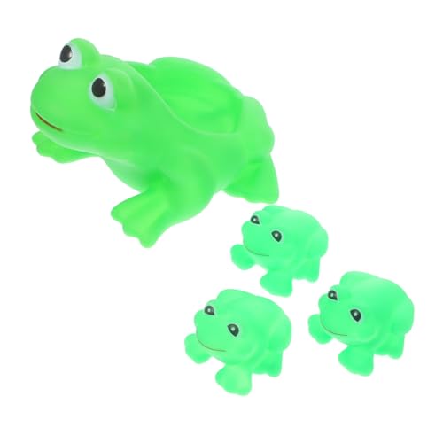 Milisten 4 Stück Teiliges Frosch Badewannenspielzeug aus Weichem Vinyl Babyfreundlich Fördert Kreativität und Eltern Junge Mädchen Interaktion für Junge Mädchen Badewanne und Duschen Milisten 4 Stück Teiliges Frosch Badewannenspielzeug aus Weichem Vinyl Babyfreundlich Fördert Kreativität und Eltern Junge Mädchen Interaktion für Junge Mädchen Badewanne und Duschen von Milisten