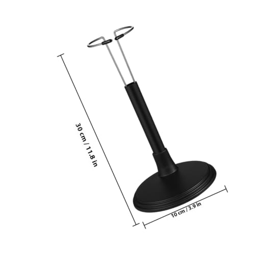 Milisten 4 Stück Teiliges Schwarz aus Edelstahl und Abs Stabile Figurenhalterung für Puppen und Actionfiguren Rutschfester Sockel für Desktop Dekoration und Aufbewahrung Milisten 4 Stück Teiliges Schwarz aus Edelstahl und Abs Stabile Figurenhalterung für Puppen und Actionfiguren Rutschfester Sockel für Desktop Dekoration und Aufbewahrung von Milisten