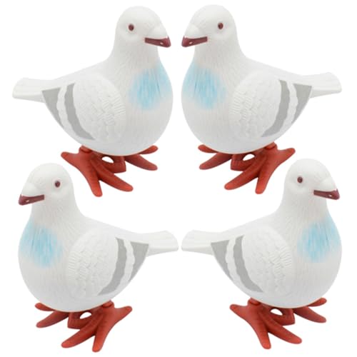 Milisten 4 Stück Teiliges Wind up Tauben Kreative Lustige Figuren für Handliches Langlebiges Material Fördert Hand Auge koordination als Partygeschenk und Beschäftigungsspielzeug Milisten 4 Stück Teiliges Wind up Tauben Kreative Lustige Figuren für Handliches Langlebiges Material Fördert Hand Auge koordination als Partygeschenk und Beschäftigungsspielzeug von Milisten
