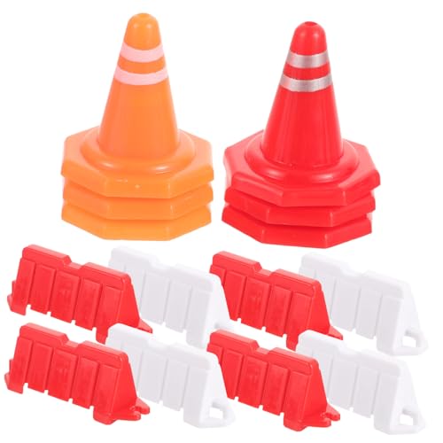 Milisten 40 Stück Teiliges Miniatur verkehrsschilder spielset aus Robustem Inklusive Roter und Oranger Pylonen Sowie Weißen und Roten Straßenbarrieren Pädagogisches Verkehrszeichen Toy zur Milisten 40 Stück Teiliges Miniatur verkehrsschilder spielset aus Robustem Inklusive Roter und Oranger Pylonen Sowie Weißen und Roten Straßenbarrieren Pädagogisches Verkehrszeichen Toy zur von Milisten