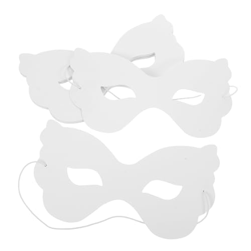 Milisten 40 Stück Teiliges Weiße Schmetterlings-masken DIY Bemalbar Halbgesichts-masquerade Maske mit Elastischem Band für Mardi Gras Halloween Karneval Kostüm Spaß Milisten 40 Stück Teiliges Weiße Schmetterlings-masken DIY Bemalbar Halbgesichts-masquerade Maske mit Elastischem Band für Mardi Gras Halloween Karneval Kostüm Spaß von Milisten
