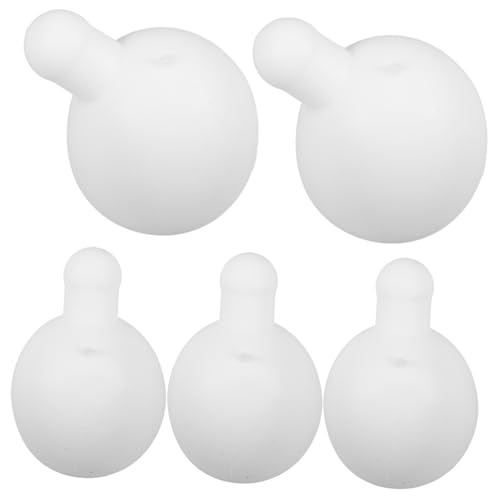 Milisten 5 Stück Teiliges Austauschbare Blaseneinsätze aus Weichem TPR für Quetschspielzeug und Puppenzubehör DIY Dekompressionsball Ersatz Weiß Klein Elastisch und Leicht zu Reinigen Milisten 5 Stück Teiliges Austauschbare Blaseneinsätze aus Weichem TPR für Quetschspielzeug und Puppenzubehör DIY Dekompressionsball Ersatz Weiß Klein Elastisch und Leicht zu Reinigen von Milisten