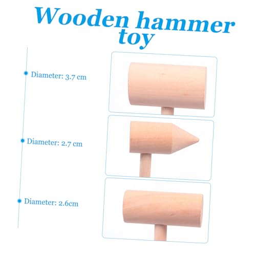 Milisten 5 Stück Teiliges Holzhammer Kleine Holzspielzeug Hämmer für Glatte Oberfläche Vielseitig Einsetzbar als Motorik und Verkleidungsspielzeug Fördert Hand Auge Koordination Milisten 5 Stück Teiliges Holzhammer Kleine Holzspielzeug Hämmer für Glatte Oberfläche Vielseitig Einsetzbar als Motorik und Verkleidungsspielzeug Fördert Hand Auge Koordination von Milisten