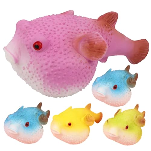 Milisten 5 Stück Teiliges Kreatives Fidget Squeeze Toy mit Elastischer Tragbarer Handpufferfunktion für Erwachsene zur Stressreduktion und Sensorischen Entspannung Milisten 5 Stück Teiliges Kreatives Fidget Squeeze Toy mit Elastischer Tragbarer Handpufferfunktion für Erwachsene zur Stressreduktion und Sensorischen Entspannung von Milisten