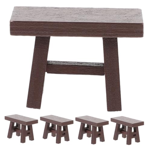 Milisten 5 Stück Teiliges Miniatur Vintage-Stil Kleine Puppenhausmöbel Tragbare Miniaturstühle für Realistische Mini-Dekoration für Kreatives Rollenspiel Milisten 5 Stück Teiliges Miniatur Vintage-Stil Kleine Puppenhausmöbel Tragbare Miniaturstühle für Realistische Mini-Dekoration für Kreatives Rollenspiel von Milisten