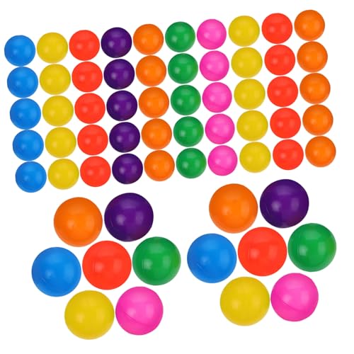 Milisten 50 Stück Bälle für Kunststoffspielbälle für Bällchenbad Spielzelt und Pool Crushfeste Sichere und Weiche Balls für Junge Mädchen und Kleinkinder Milisten 50 Stück Bälle für Kunststoffspielbälle für Bällchenbad Spielzelt und Pool Crushfeste Sichere und Weiche Balls für Junge Mädchen und Kleinkinder von Milisten