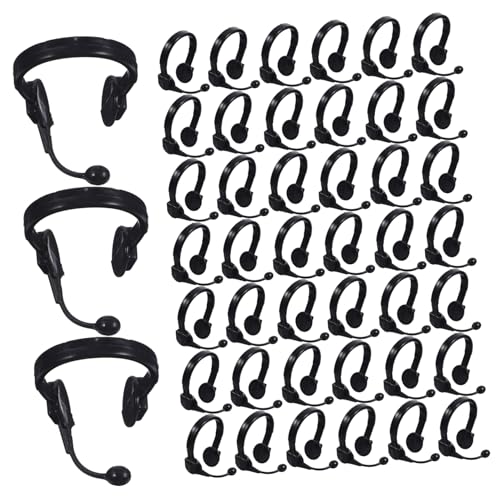 Milisten 50stücke Miniatur Mikrofon Headsets Für Puppen Kreative Spielzeug Accessoires Für Rollenspiele Und -Dekoration Milisten 50stücke Miniatur Mikrofon Headsets Für Puppen Kreative Spielzeug Accessoires Für Rollenspiele Und -Dekoration von Milisten