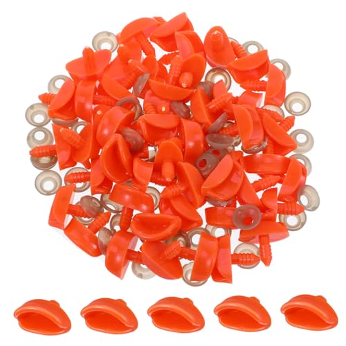 Milisten 50 Stück Teiliges DIY Entenschnabel Mund Ersatzset mit Dichtung Bastelzubehör für Mädchen Geeignet für Selbstgemachte Spielzeugdekoration und Reparatur von Entenmundteilen Milisten 50 Stück Teiliges DIY Entenschnabel Mund Ersatzset mit Dichtung Bastelzubehör für Mädchen Geeignet für Selbstgemachte Spielzeugdekoration und Reparatur von Entenmundteilen von Milisten